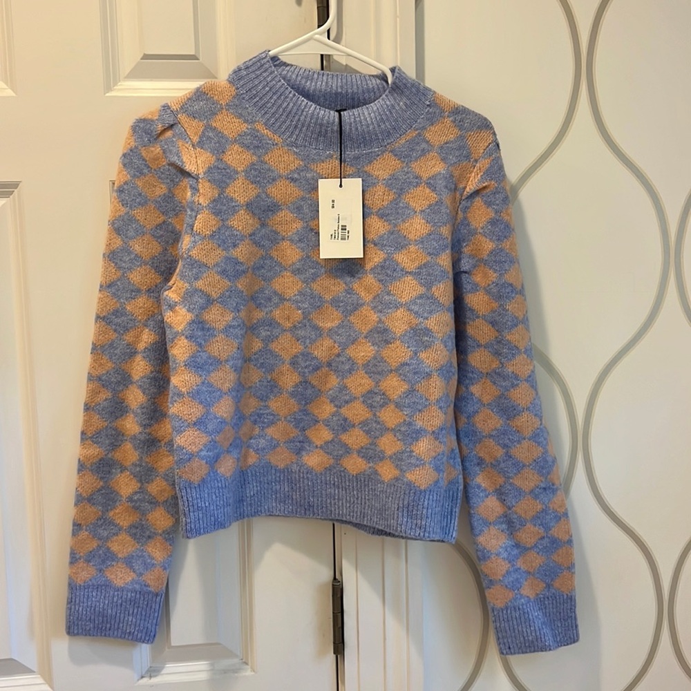THML Diamond Pattern Sweater